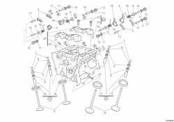 Vertical cylinder head