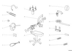 herramientas de servicio de taller, motor i