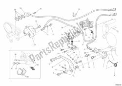 Rear brake system