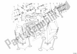 Vertical cylinder head