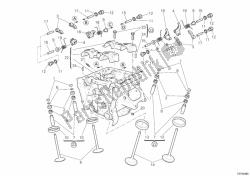 Vertical cylinder head