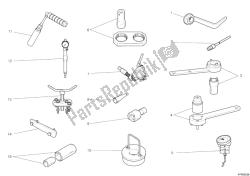 herramientas de servicio de taller, motor ii