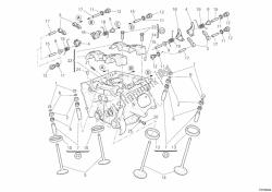 Vertical cylinder head