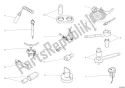 strumenti di servizio per officina, motore ii