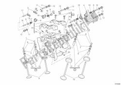 Vertical cylinder head