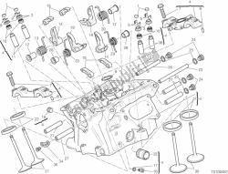 Vertical cylinder head