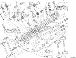 Vertical cylinder head