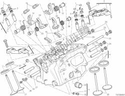 Vertical cylinder head