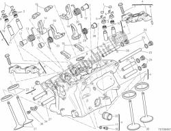 Vertical cylinder head