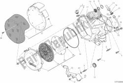 tampa do cárter do lado da embreagem (japonês)
