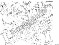 Vertical cylinder head