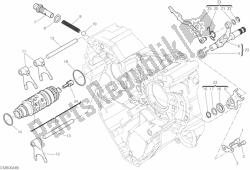 came de changement de vitesse - fourche