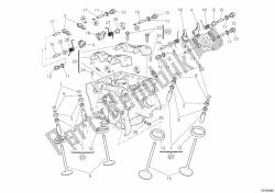 Vertical cylinder head