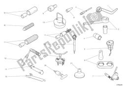 herramientas de servicio de taller, motor ii