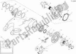 HUB, REAR WHEEL