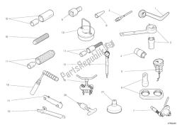 herramientas de servicio de taller, motor ii