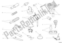 herramientas de servicio de taller, motor ii