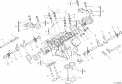 Vertical cylinder head