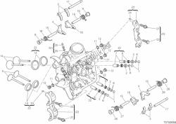 Horizontal cylinder head