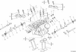 Vertical cylinder head