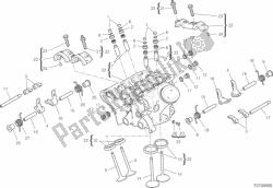 Vertical cylinder head