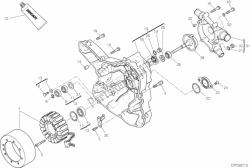 WATER PUMP-ALTR-SIDE CRNKCSE COVER