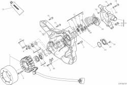 WATER PUMP-ALTR-SIDE CRNKCSE COVER