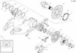 HUB, REAR WHEEL