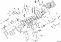 Vertical cylinder head