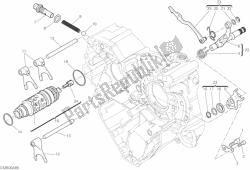 came de changement de vitesse - fourche