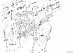 Vertical cylinder head