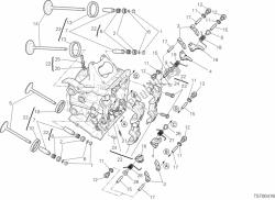 Horizontal cylinder head