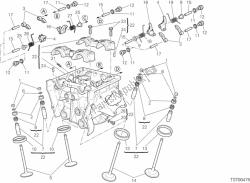 Vertical cylinder head