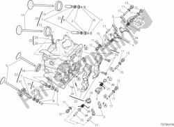 Horizontal cylinder head