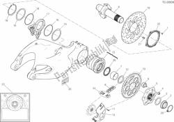 HUB, REAR WHEEL