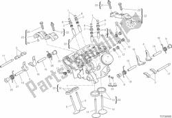 Vertical cylinder head