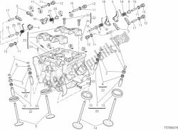 Vertical cylinder head