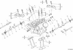 Vertical cylinder head