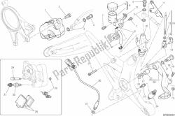 Rear brake system