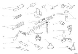 herramientas de servicio de taller, motor ii