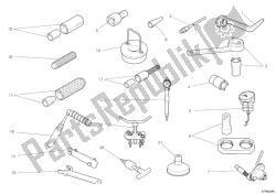 herramientas de servicio de taller, motor ii