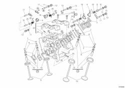 Vertical cylinder head