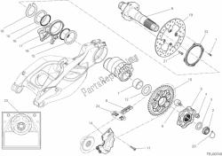 HUB, REAR WHEEL