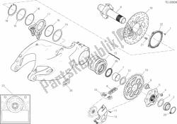 HUB, REAR WHEEL