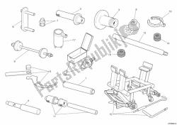 WORKSHOP SERVICE TOOLS, FRAME