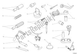 herramientas de servicio de taller, motor ii