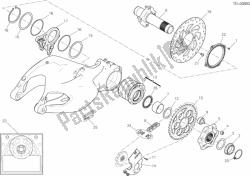 HUB, REAR WHEEL