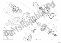 HUB, REAR WHEEL