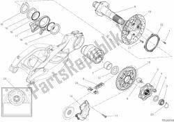 HUB, REAR WHEEL