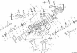 Vertical cylinder head